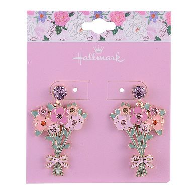 Hallmark Mother's Day Flower Bouquet Earrings