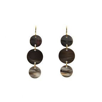 Triple Circle Earrings