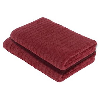 Luxury Turkish 2 pc Bath Towels, Turkish Cotton, Quick Drying, Ultra Soft Towels, Stairs Design