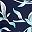 Tropic Floral Navy