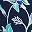 Tropic Floral Navy