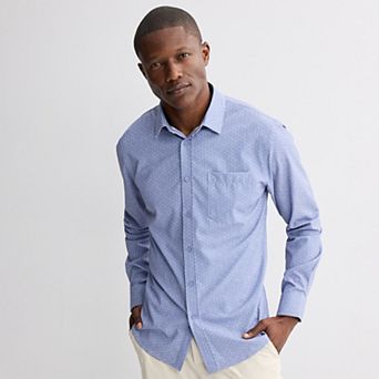 Men's FLX Tech Long Sleeve Slim Button Down