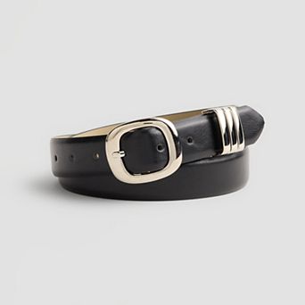 Women's Nine West Triple Loop Jointly Center Bar Belt