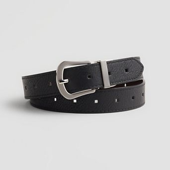 Women's Nine West Ratchet Buckle Reversible Belt