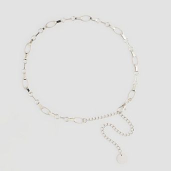 Women's Nine West Mixed Links Chain Belt