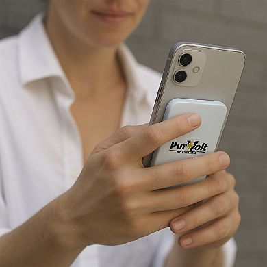 Pursonic Electric Plush Heated Poncho Shawl & Ultra-Compact Power Bank