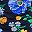 Navy Poppy Floral
