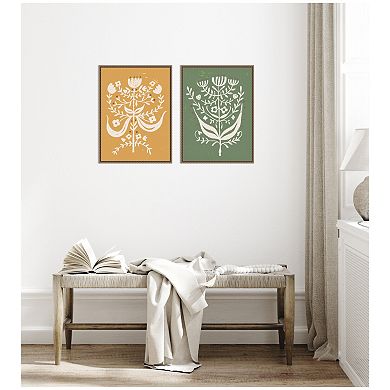 Bungalow Charm 2 Piece Framed Canvas Wall Art Set by Vicky Yorke