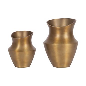 Suhana Decorative Metal Vase Set