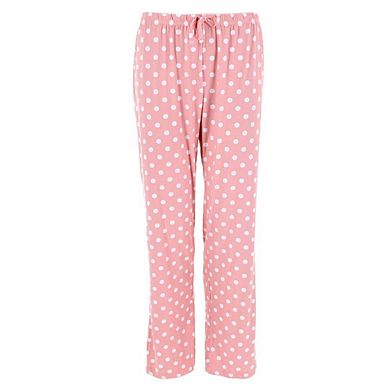 Gabriella Women's Notched Collar Polka Dot Pajama Set