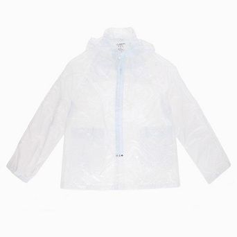 Augusta Youth Clear PVC Reusable Waterproof Rain Jacket