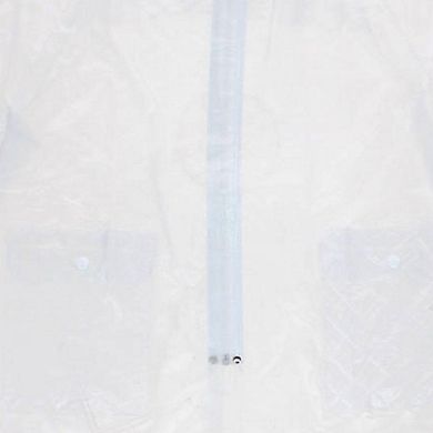 Augusta Youth Clear PVC Reusable Waterproof Rain Jacket