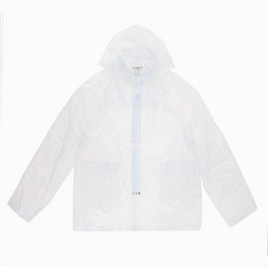 Augusta Youth Clear PVC Reusable Waterproof Rain Jacket