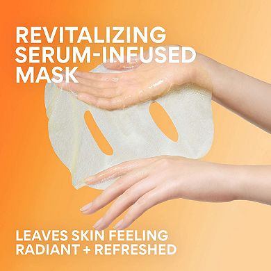 Vitamin C Brightening Serum-Infused Mask for Dark Spots