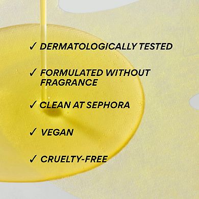 Vitamin C Brightening Serum-Infused Mask for Dark Spots