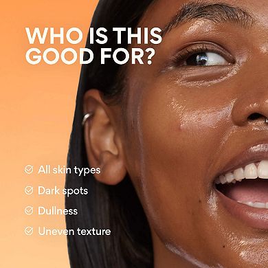 Vitamin C Brightening Serum-Infused Mask for Dark Spots