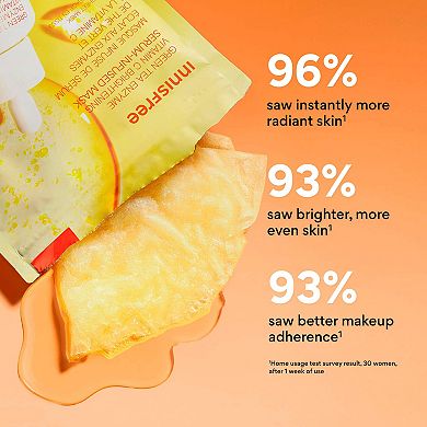 Vitamin C Brightening Serum-Infused Mask for Dark Spots