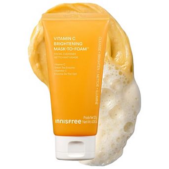 innisfree Vitamin C Brightening Daily Korean Mask-to-Foam Cleanser