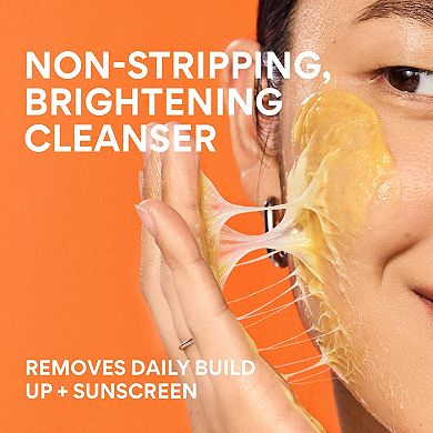 Vitamin C Brightening Daily Korean Mask-to-Foam Cleanser