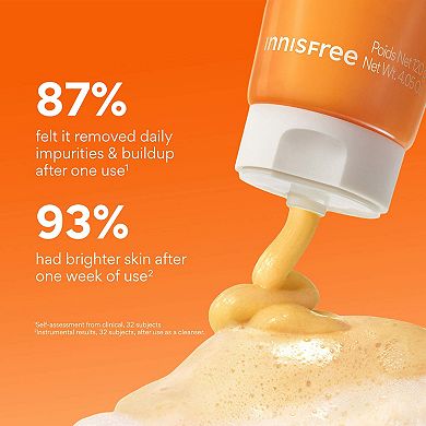 Vitamin C Brightening Daily Korean Mask-to-Foam Cleanser