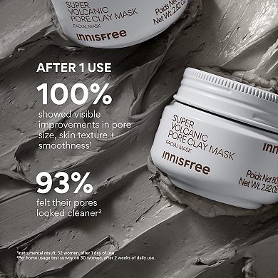 Korean Super Volcanic Pore Detoxing Clay Mask for Oil Control