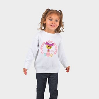 Mini Smiley Cutest Egg Hunter - Toddler Graphic Sweatshirt