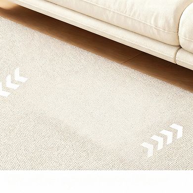 Adjustable C-shaped side table with 360° wheels, suitable for living room or bedroom