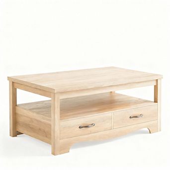 Farmhouse Coffee Table With Storage