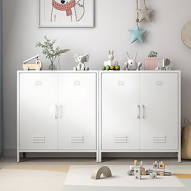 Adjustable Shelf Metal Locker for Multi-Purpose Storage