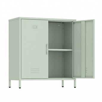 Adjustable Shelf Metal Locker for Multi-Purpose Storage