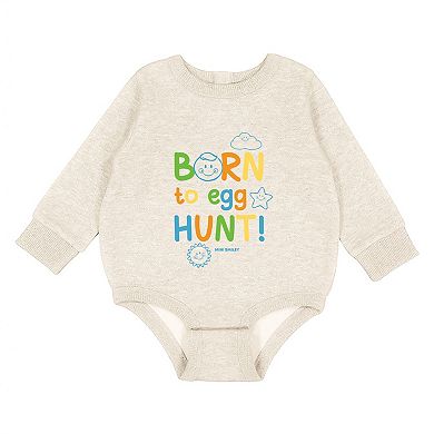 Mini Smiley Lumi Born To Egg Hunt - Infant Fleece BodySuit