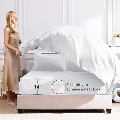 Comforter Set - 7 Piece Bed In A Bag - Soft Microfiber