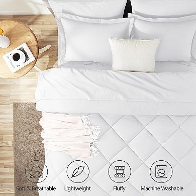 Comforter Set - 7 Piece Bed In A Bag - Soft Microfiber