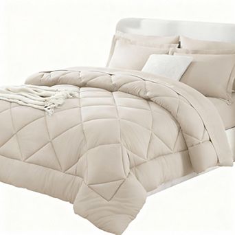 Comforter Set - 7 pc Bed In A Bag - Soft Microfiber