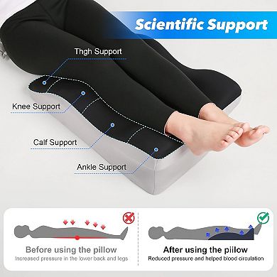 Memory Foam Back Support Pillow for Sleep