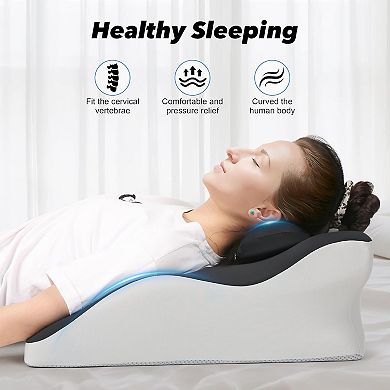 Memory Foam Back Support Pillow for Sleep