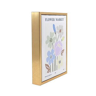 Flower Market Print Canvas Wall Art