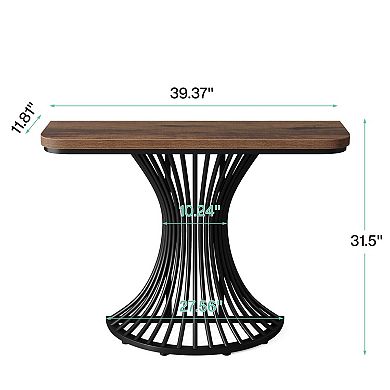 Country-style console table, suitable for hallways/living rooms