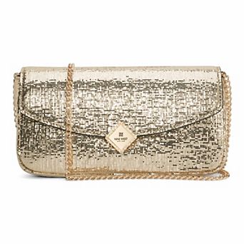 Nine West Kristina Phone Case Organizer Chain Crossbody Clutch