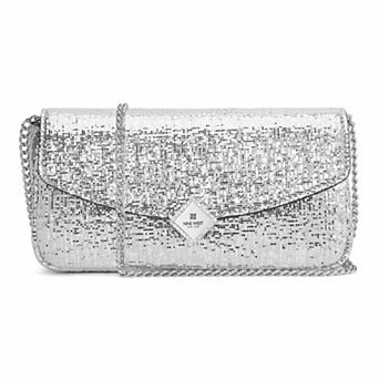 Nine West Kristina Phone Case Organizer Chain Crossbody Clutch