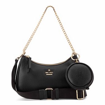 Nine West Luela Convertible Shoulder & Crossbody Bag Duo with Pouch