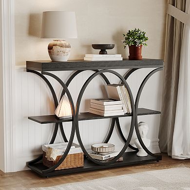 39" Narrow Console Tables for Entryway