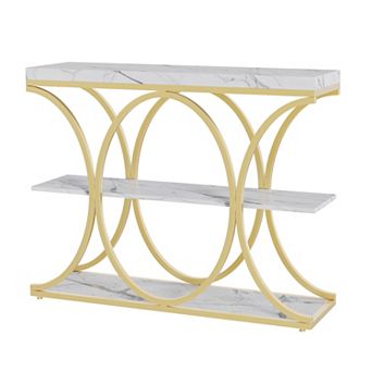 39" Narrow Console Tables for Entryway