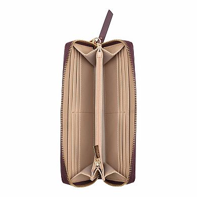 Nine West Cobel Zip Around Wristlet Wallet