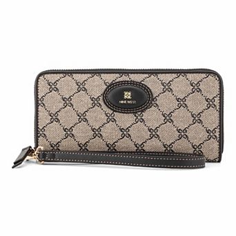 Nine West Cobel Zip Around Wristlet Wallet