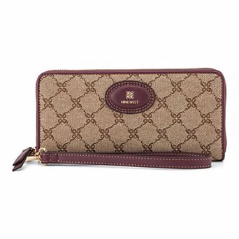 Nine West Cobel Zip Around Wristlet Wallet