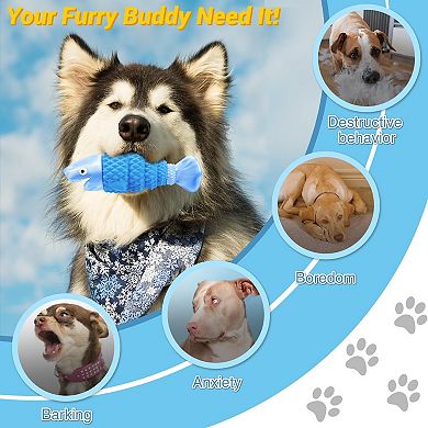 Tough Squeaky Dog Chew Toy