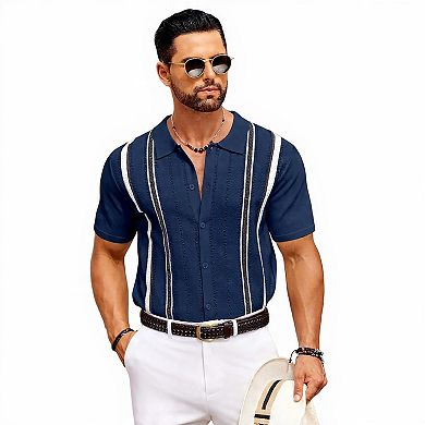 Stretch Fit Short Sleeve Button Shirt