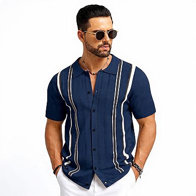 Stretch Fit Short Sleeve Button Shirt