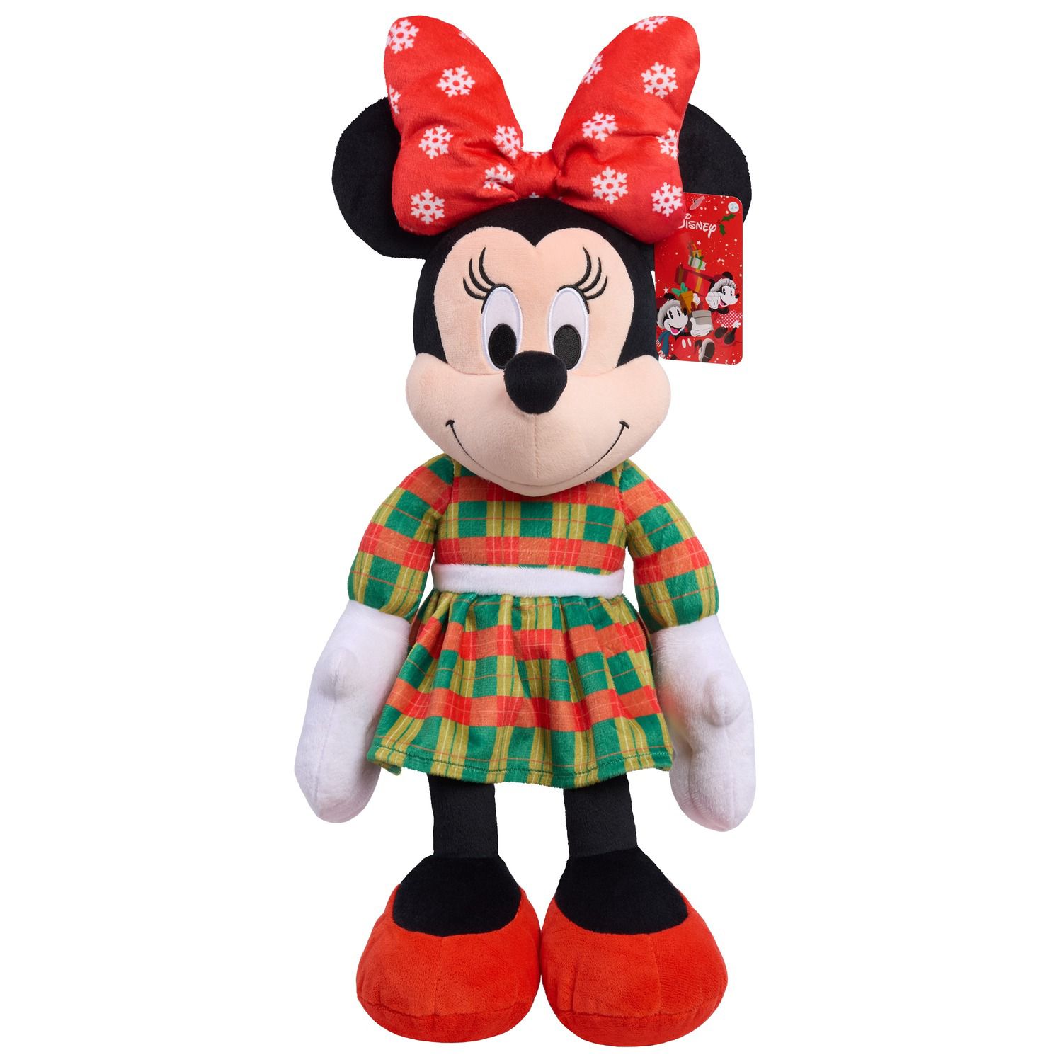 Детская мягкая игрушка Disney Junior Disney's Minnie Mouse Holiday Large Plush Toy — фото 1